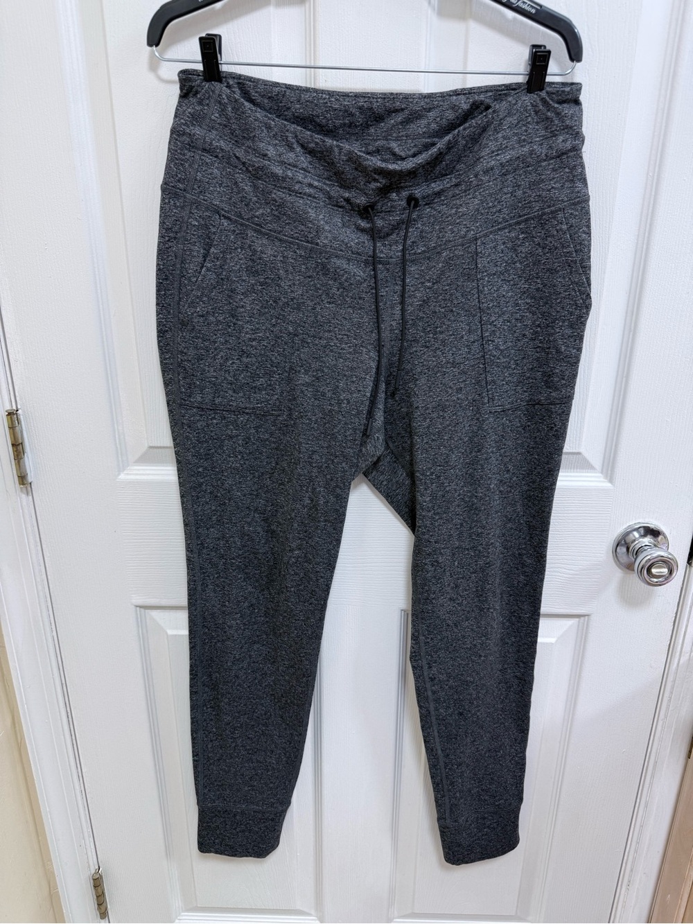Old Navy Charcoal Gray Cozecore Leggings, Size Large